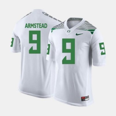 Men Oregon Ducks Arik Armstead College Football White Jersey