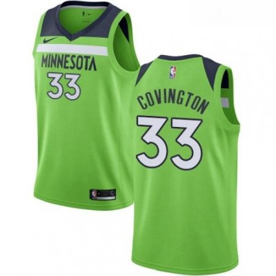 Womens Nike Minnesota Timberwolves 33 Robert Covington Swingman Green NBA Jersey Statement Edition