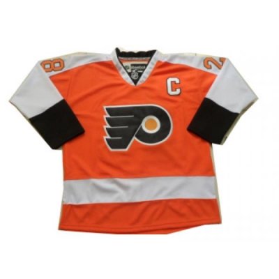 nhl jerseys Philadelphia Flyers #28 giroux orange[white number C patch]