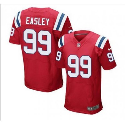 Nike New England Patriots #99 Dominique Easley Red Alternate Men 27s Stitched NFL Elite Jersey