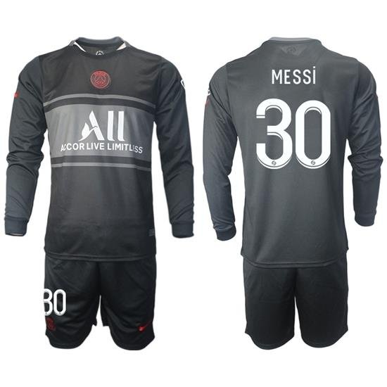 Men Paris Saint Germain Long Sleeve Soccer Jerseys 501