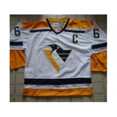 NHL jerseys Pittsburgh Penguins #66 Mario LEMIEUX white-Yellow