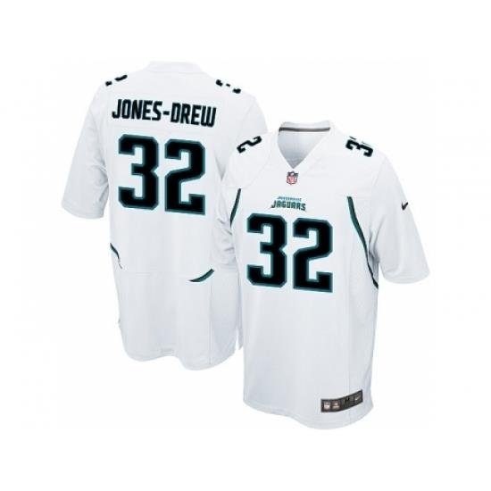 Nike Jacksonville Jaguars 32 Maurice Jones-DreW White Game NFL Jersey