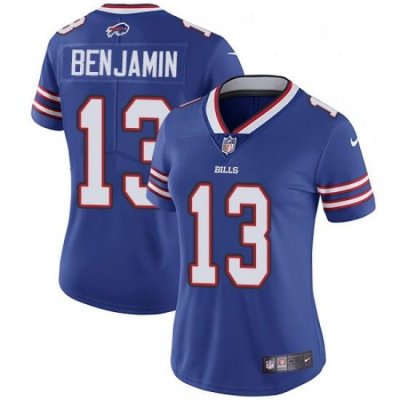 Womens Nike Buffalo Bills 13 Kelvin Benjamin Royal Blue Team Color Vapor Untouchable Elite Player NFL Jersey