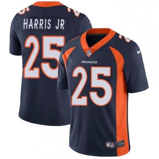 Youth Nike Denver Broncos 25 Chris Harris Jr Navy Blue Alternate Vapor Untouchable Limited Player NFL Jersey