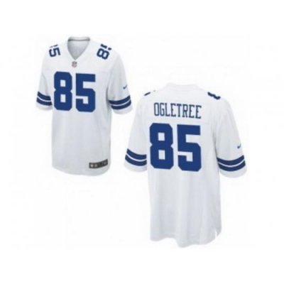 Nike Dallas Cowboys 85 Kevin Ogletree White Game Jersey