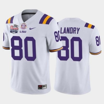 LSU Tiger Jarvis Landry White Home Men'S Jersey