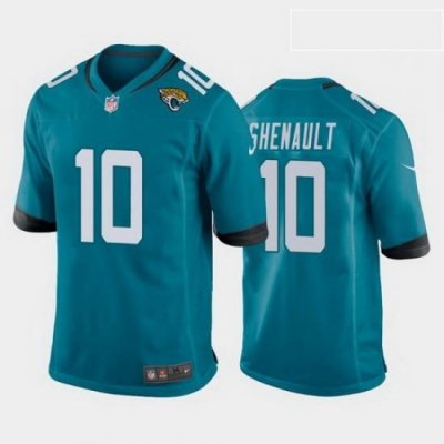 men laviska shenault jacksonville jaguars teal game jersey