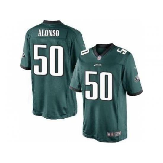 Nike Philadelphia Eagles 50 Kiko Alonso Green Limited NFL Jersey