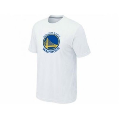 NBA Golden State Warriors Big & Tall Primary Logo White T-Shirt