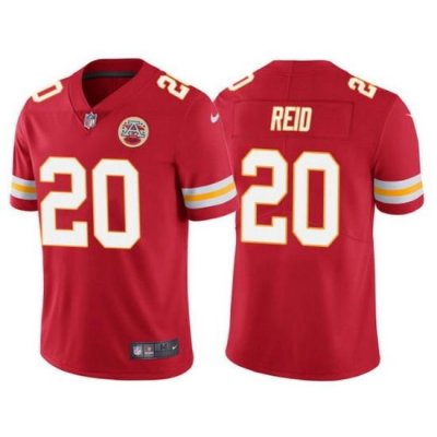 Men Kansas City Chiefs 20 Justin Reid Red Vapor Untouchable Limited Stitched Jersey