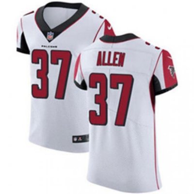 Nike Falcons #37 Ricardo Allen White Mens Stitched NFL Vapor Untouchable Elite Jersey