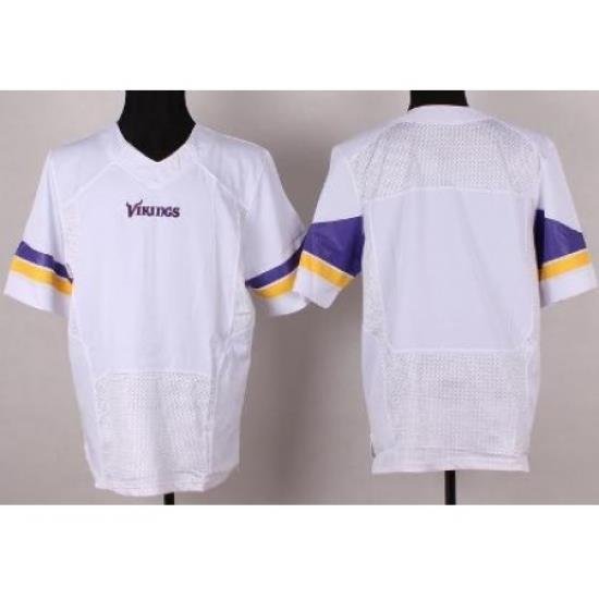 Nike Minnesota Vikings Blank White Elite NFL Jersey