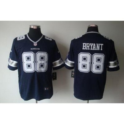 Nike Cowboys #88 Dez Bryant Navy Blue Team Color Mens Stitched NFL Limited Jersey