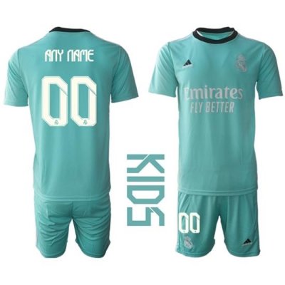 Kids Real Madrid Soccer Jerseys 027 Customized