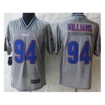 Nike Buffalo Bills 94 Mario Williams Grey Elite Vapor NFL Jersey