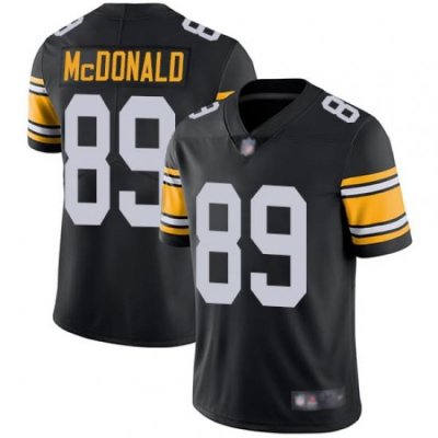 Steelers 89 Vance McDonald Black Alternate Men Stitched Football Vapor Untouchable Limited Jersey