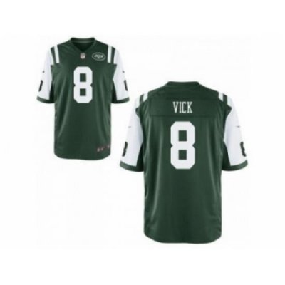 Nike New York Jets 8 Michael Vick green Elite NFL Jersey