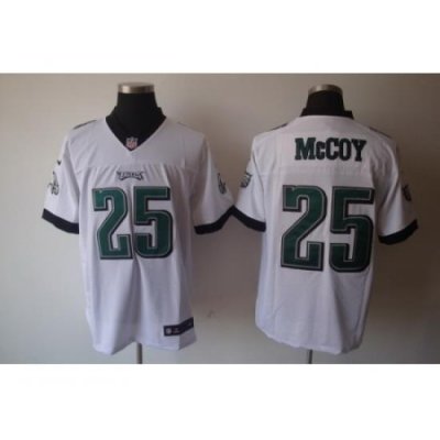 Nike Philadelphia Eagles 25 LeSean McCoy White Elite NFL Jersey