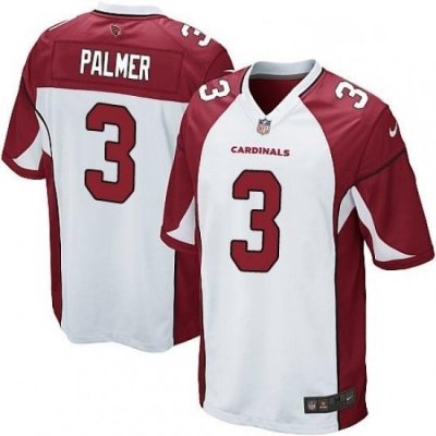 Men Nike Arizona Cardinals 3 Carson Palmer Game White NFL Jersey