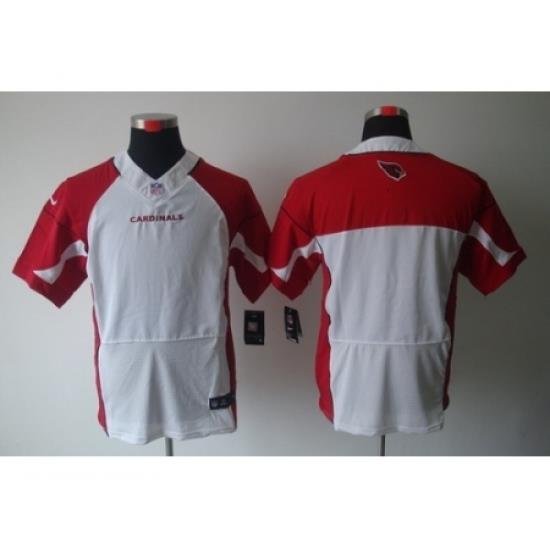 Nike Arizona Cardinals Blank White Elite NFL Jersey