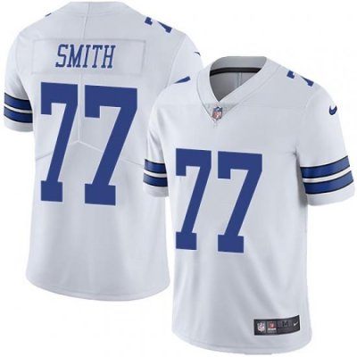 Nike Cowboys #77 Tyron Smith White Mens Stitched NFL Vapor Untouchable Limited Jersey