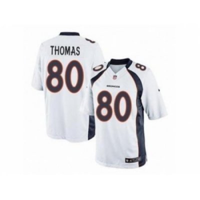 Nike Denver Broncos 80 Julius Thomas White Limited NFL Jersey