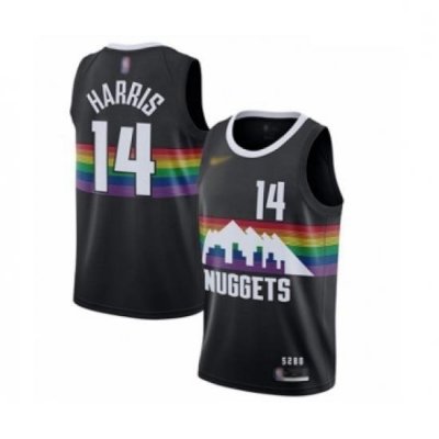 Youth Denver Nuggets #14 Gary Harris Swingman Black Basketball Jersey - 2019 20 City Edition