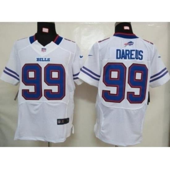 Nike buffalo bills 99 Marcell Dareus White Elite NFL Jersey