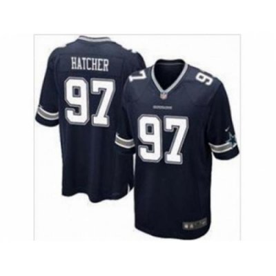 Nike Dallas CoWboys 97 Jason Hatcher blue game NFL Jersey