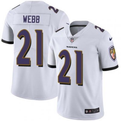 Nike Ravens #21 Lardarius Webb White Youth Stitched NFL Vapor Untouchable Limited Jersey