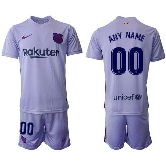 Men Barcelona Soccer Jersey 035 Customized