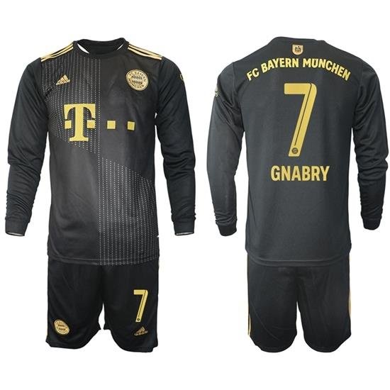 Men Bayern Long Sleeve Soccer Jerseys 511