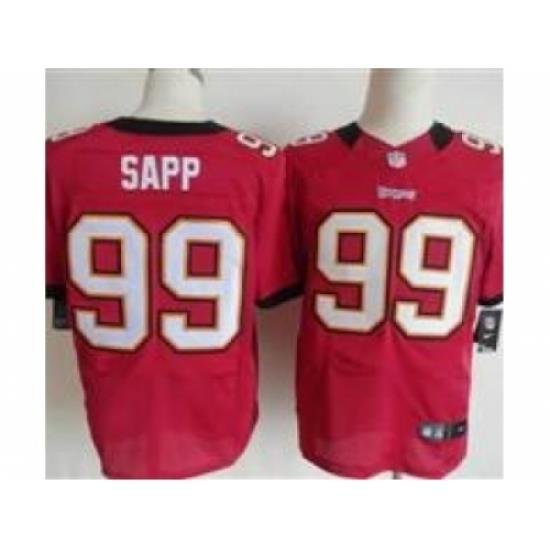 Nike Tampa Bay Buccaneers 99 Warren Sapp Red Elite NFL Jersey