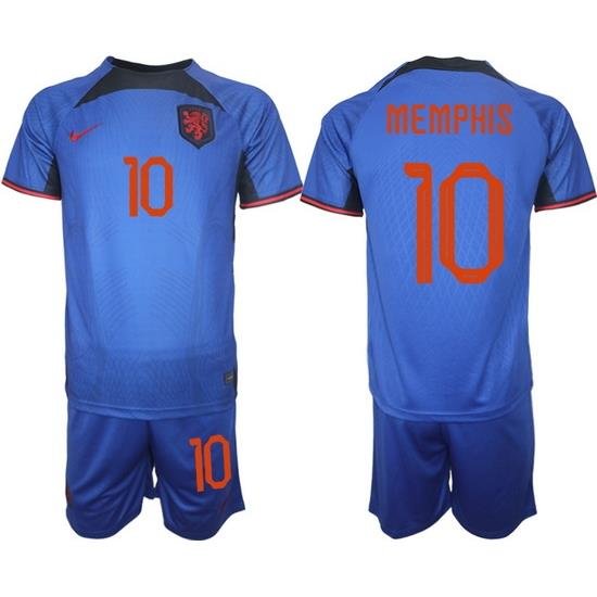 Men FIFA 2022 Netherlands Soccer Jersey 052