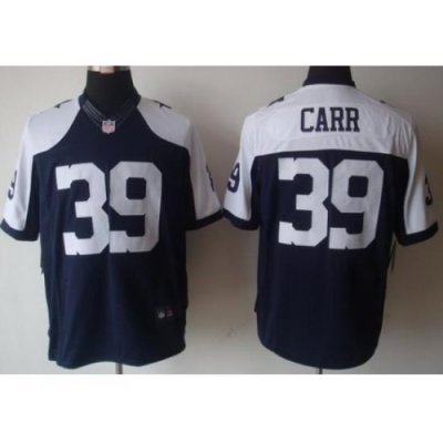 Nike Dallas CoWboys 39 Brandon Carr Blue LIMITED Thankgivings NFL Jersey