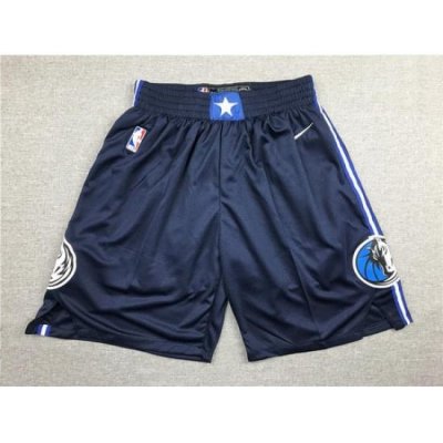 Mavericks Navy Nike Shorts