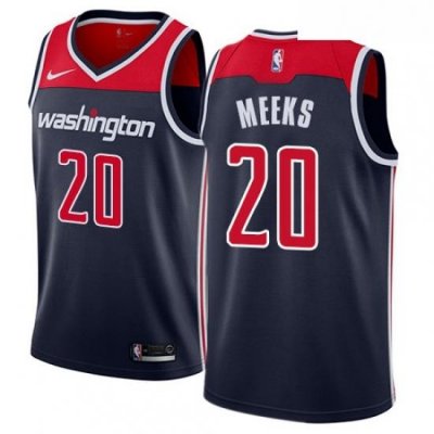 Youth Nike Washington Wizards 20 Jodie Meeks Swingman Navy Blue NBA Jersey Statement Edition