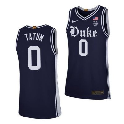 Duke Blue Devils Jayson Tatum Navy Alternate Men'S Jersey