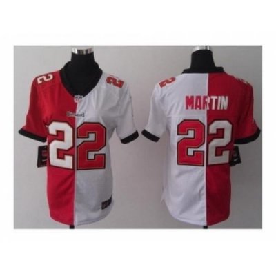 Nike Women Jerseys Tampa Bay Buccaneers #22 Martin white-red[split]