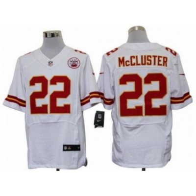 Nike Kansas City Chiefs 22 Dexter McCluster White Elite NFL Jersey