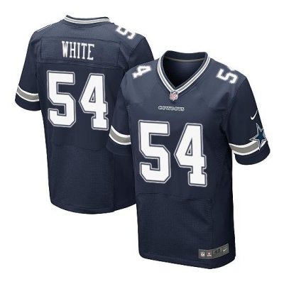 Nike Randy White Dallas Cowboys 54# Elite Team Color Jersey Navy Blue