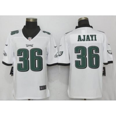 Nike Eagles #36 Jay Ajayi White Vapor Untouchable Player Limited Jersey