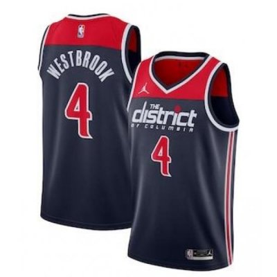 Men Washington Wizards Russell Westbrook Nike Red Jordan Brand 2020-21 Swingman Jersey