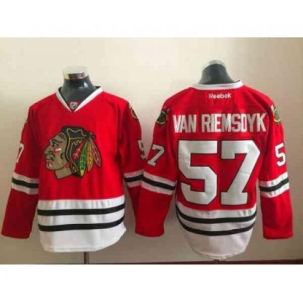 nhl jerseys chicago blackhawks #57 van riemsdyk red