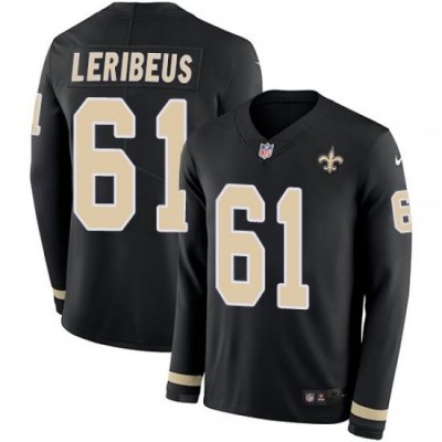 Limited Nike OliveGold Youth Josh LeRibeus Jersey NFL 61 New Orleans Saints 2017 Salute to Service