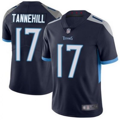 Titans 17 Ryan Tannehill Navy Blue Team Color Men Stitched Football Vapor Untouchable Limited Jersey