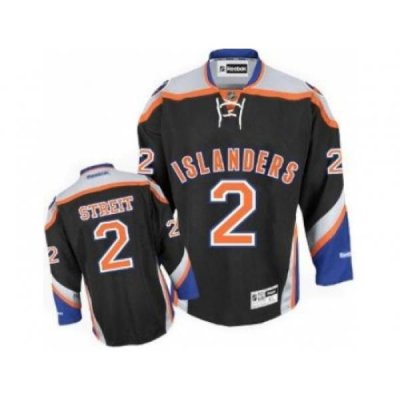 New York Islanders 2 Mark Streit Black Third NHL Jersey