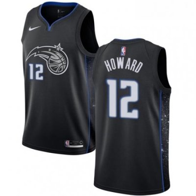 Youth Nike Orlando Magic 12 Dwight Howard Swingman Black NBA Jersey City Edition