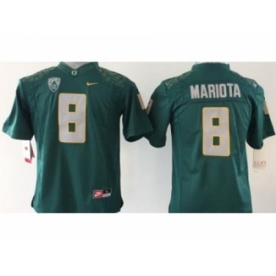 NCAA Oregon Ducks #8 Mariota Dark green jerseys